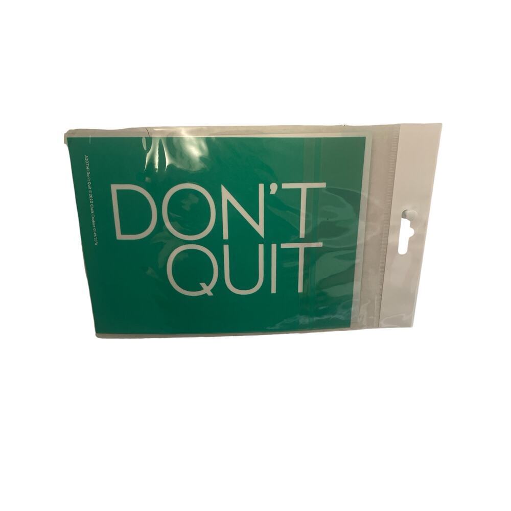 Chalk Couture‎ 5X7 New  Reusable Transfer " Don't